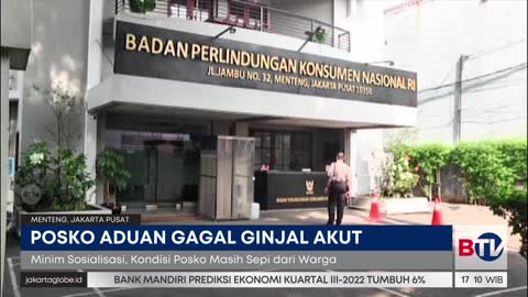 Posko Aduan Gagal Ginjal Akut Dibuka di Menteng