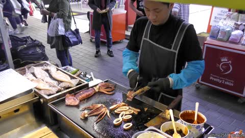 Huge Grilled Squid.