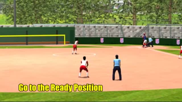 2 Umpire - Runner on 2B & 3B - Starting Position