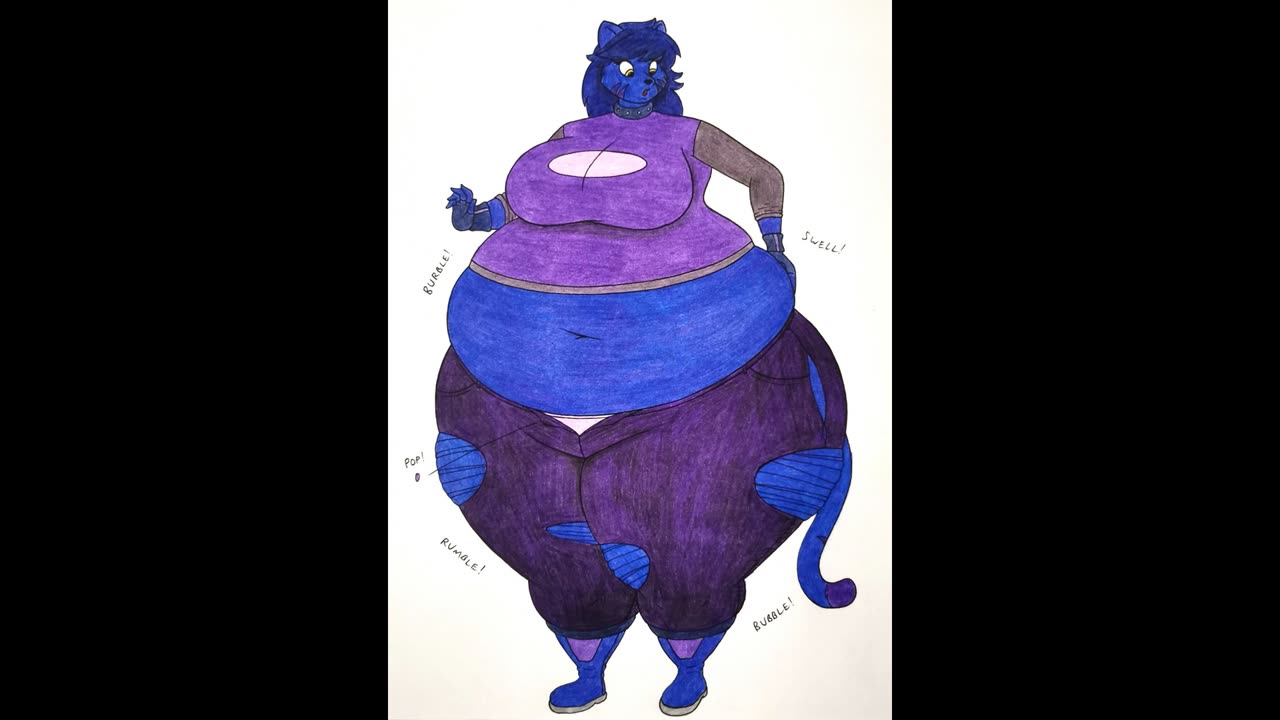 Blueberry Kitty by ThaliaGlacySwells