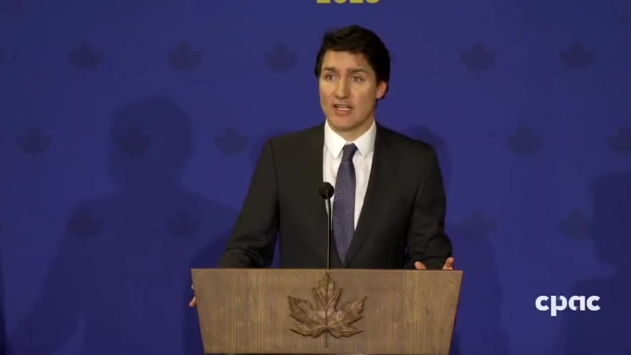 Justin Trudeau Blames MAGA for Shrinking Ukraine Support