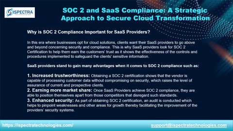 SOC 2 and SaaS Compliance: A Strategic Approach to Secure Cloud Transformation