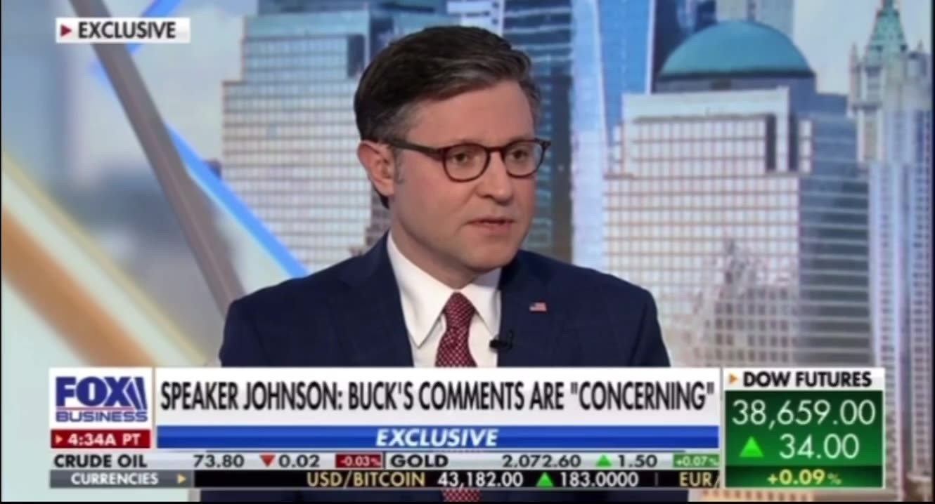 Mike Johnson Doesn’t Believe Joe Biden is Allowed to make any Border ...
