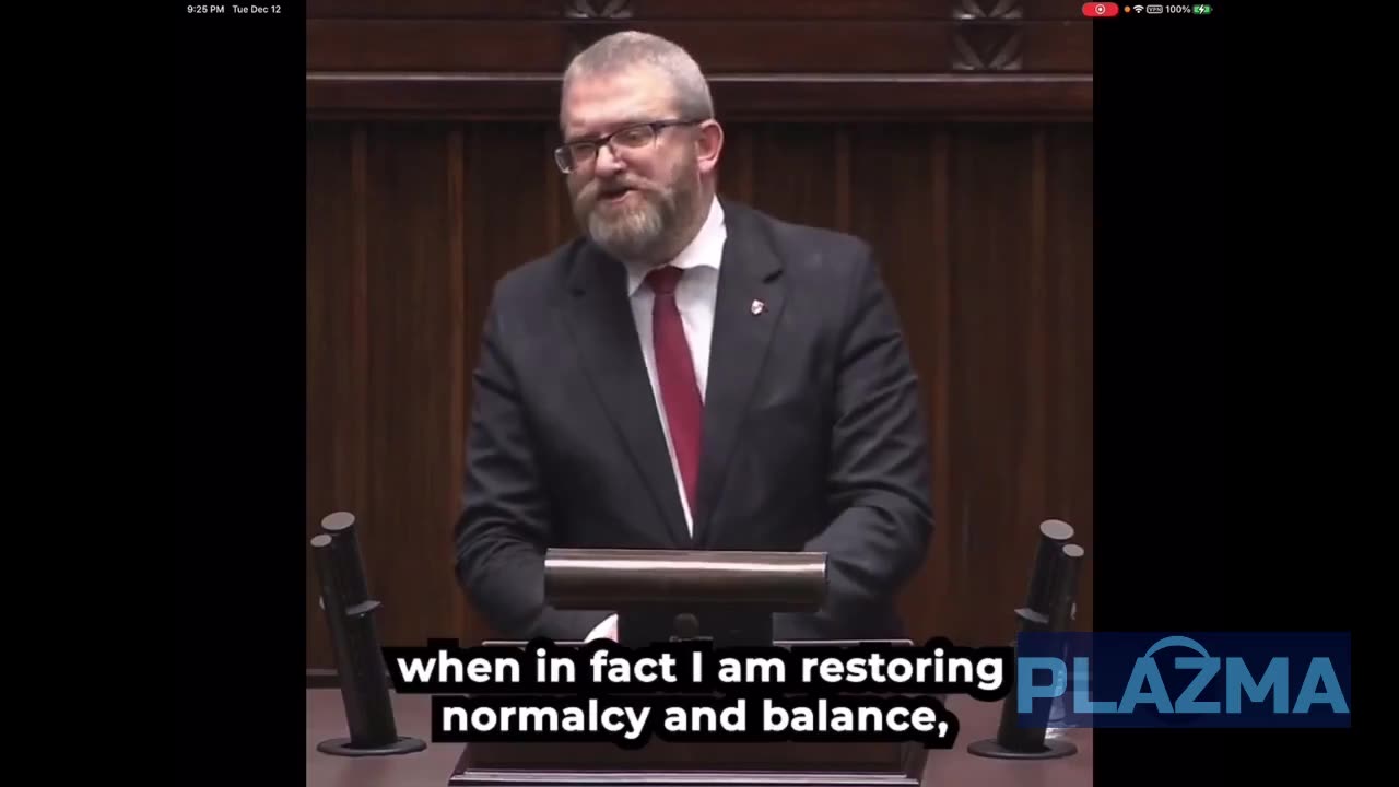 The Polish MP Braun Continues against Satan