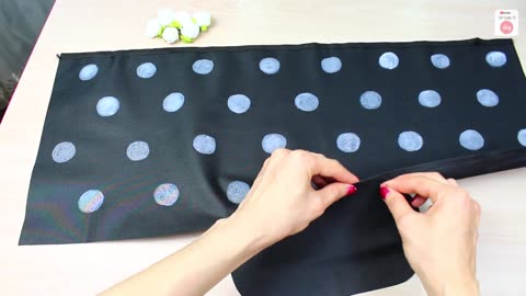 DIY BACKPACK TUTORIAL DURING 30 MIN SIMPLE WAY Dotted Backpack