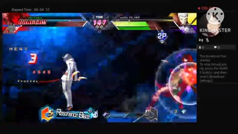 Blaze Blue Cross Tag battle /wolfie