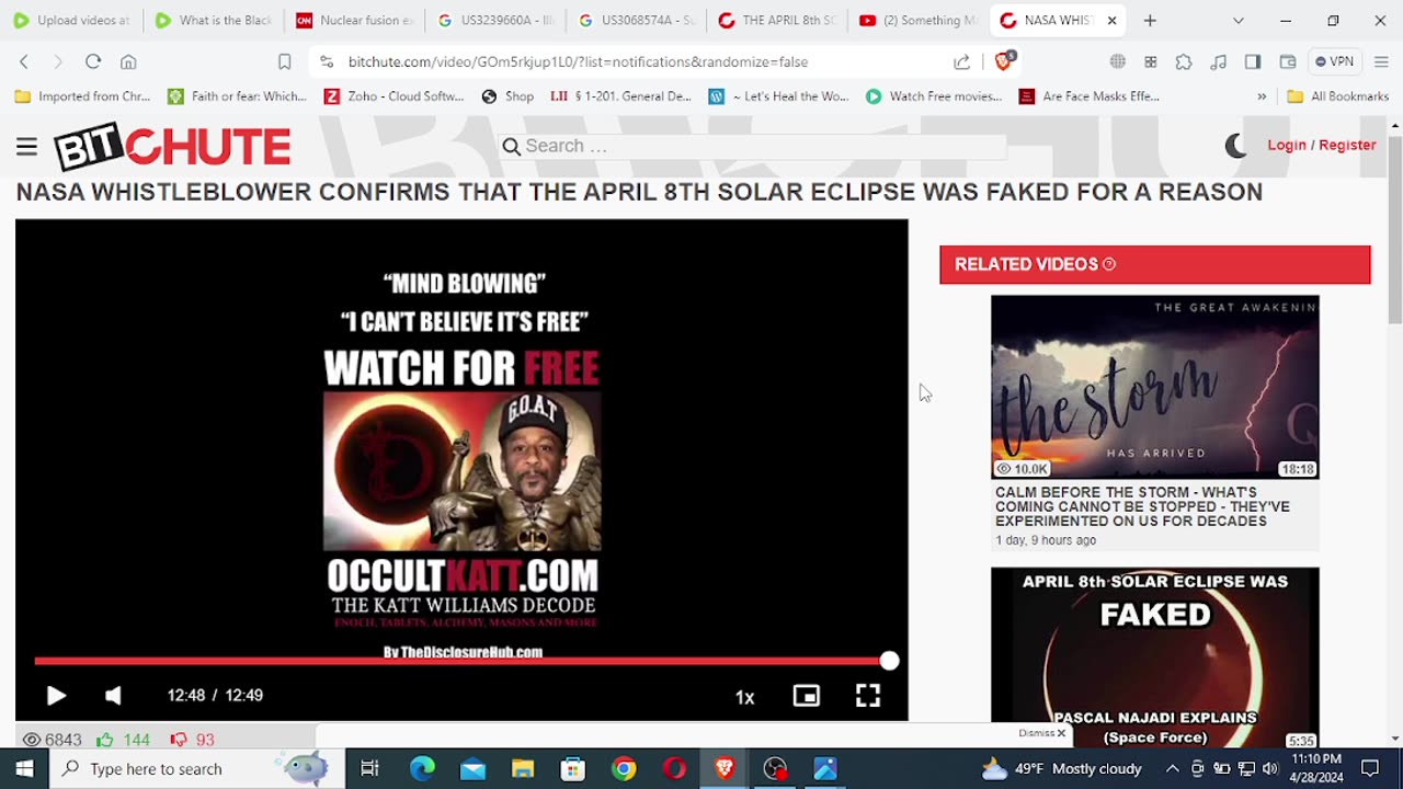 Was the April 8th Solar Eclipse faked for a reason? Sun Simulator? Alien Mothership? Portals?