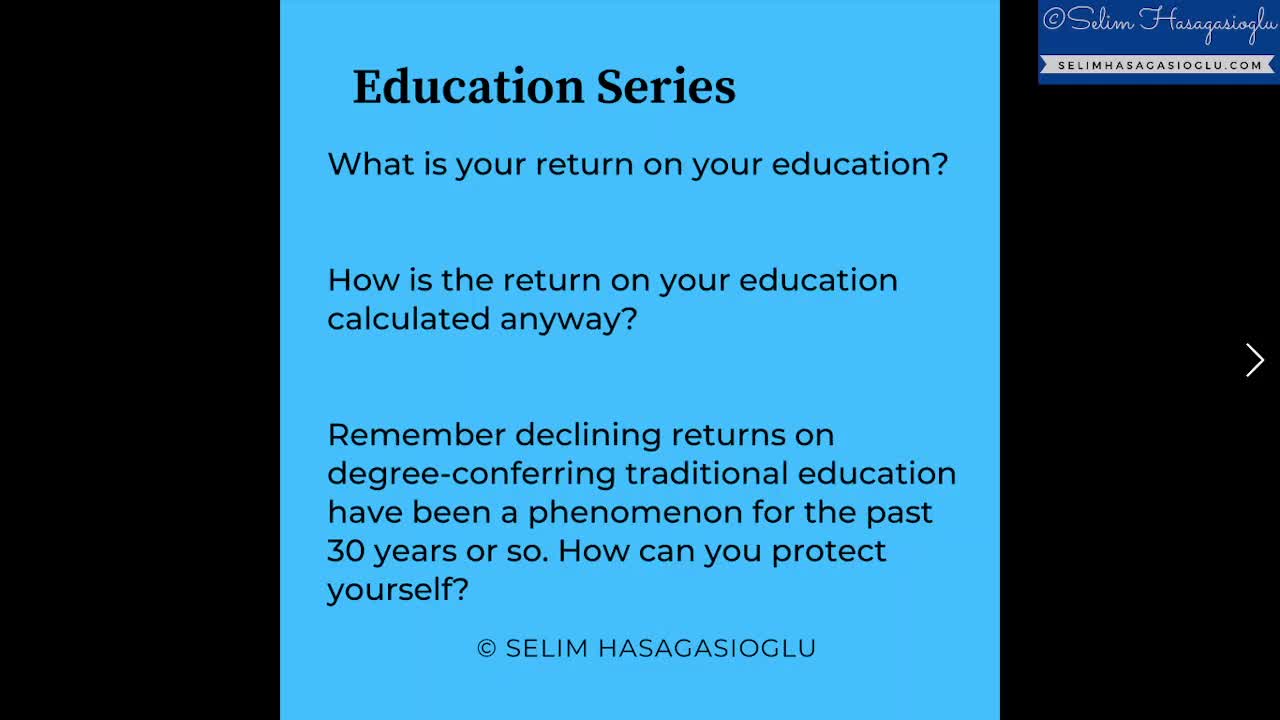 Return on Education