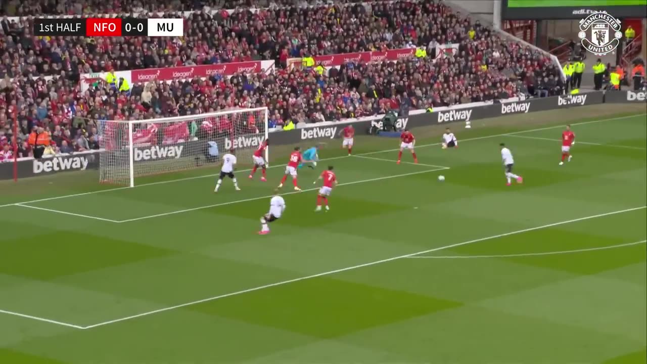 A BIG THREE POINTS Nottingham Forest 0-2 Man Utd _ Highlights