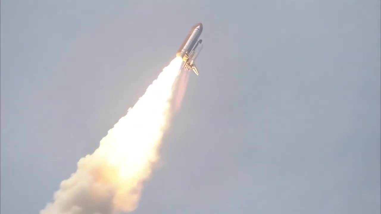 Epic NASA Space Shuttle Atlantis Launch