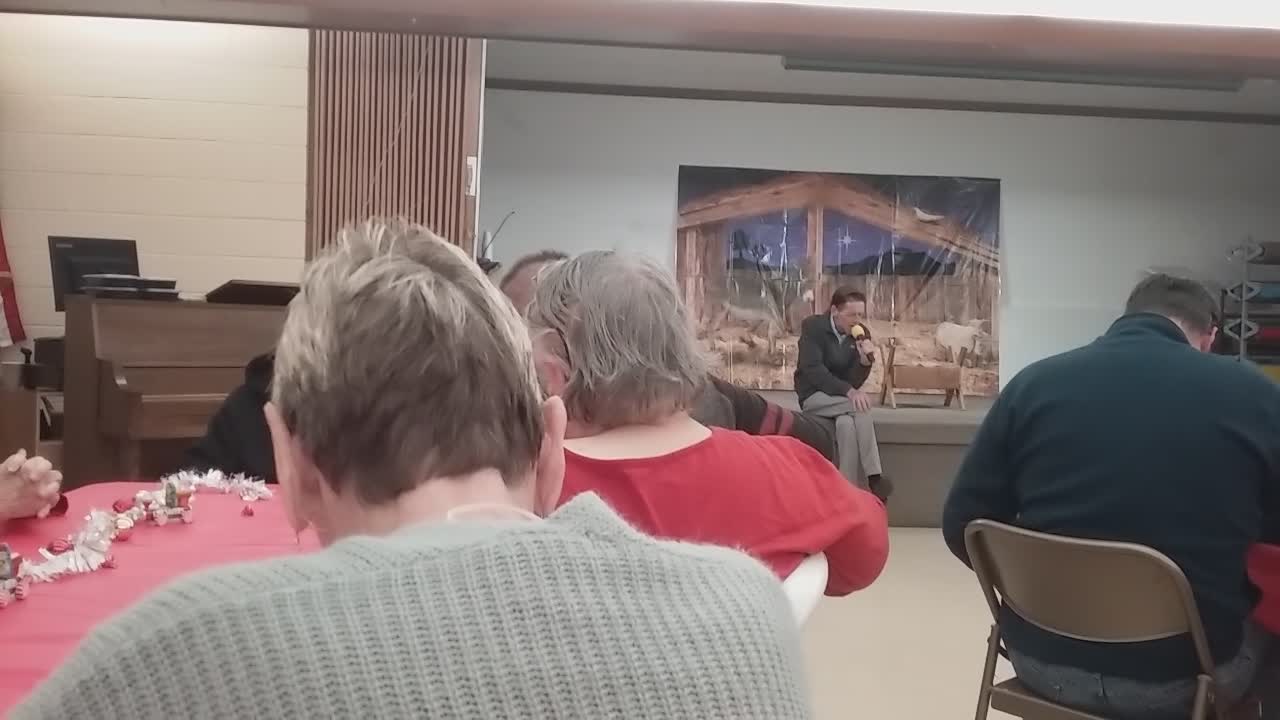 Pastor Joel Talk About Christmas Event