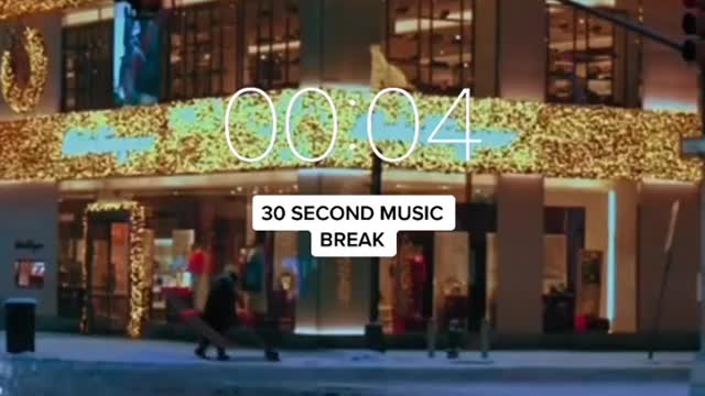 30 second music break All I want for Christmas is you - user79644273682