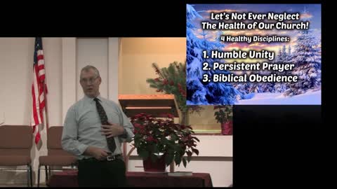 Let's Never Neglect The Health of our Church, Message Only