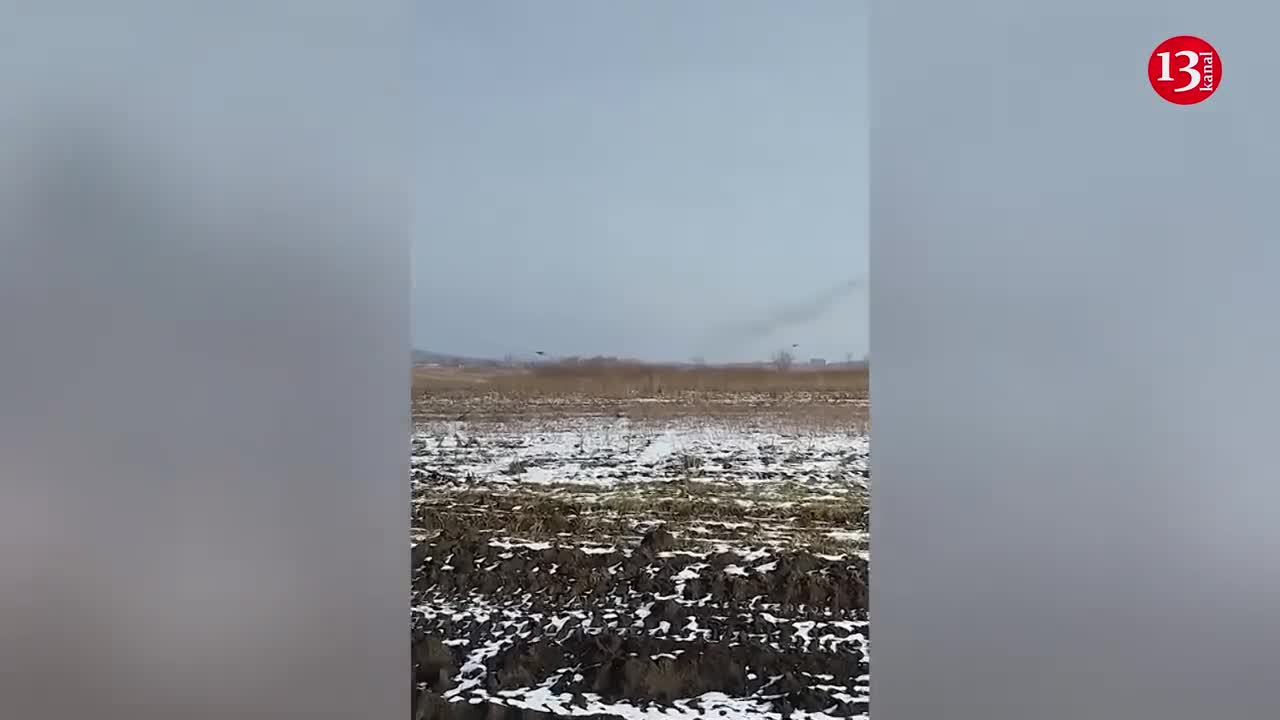 Ukrainian combat helicopters BOMBARDED the area where Russians were hiding