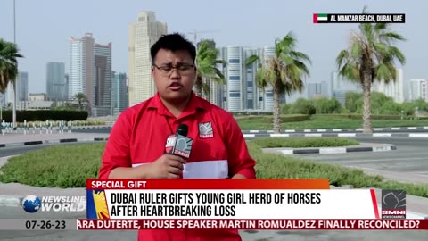 Dubai ruler gifts young girl herd of horses after heartbreaking loss