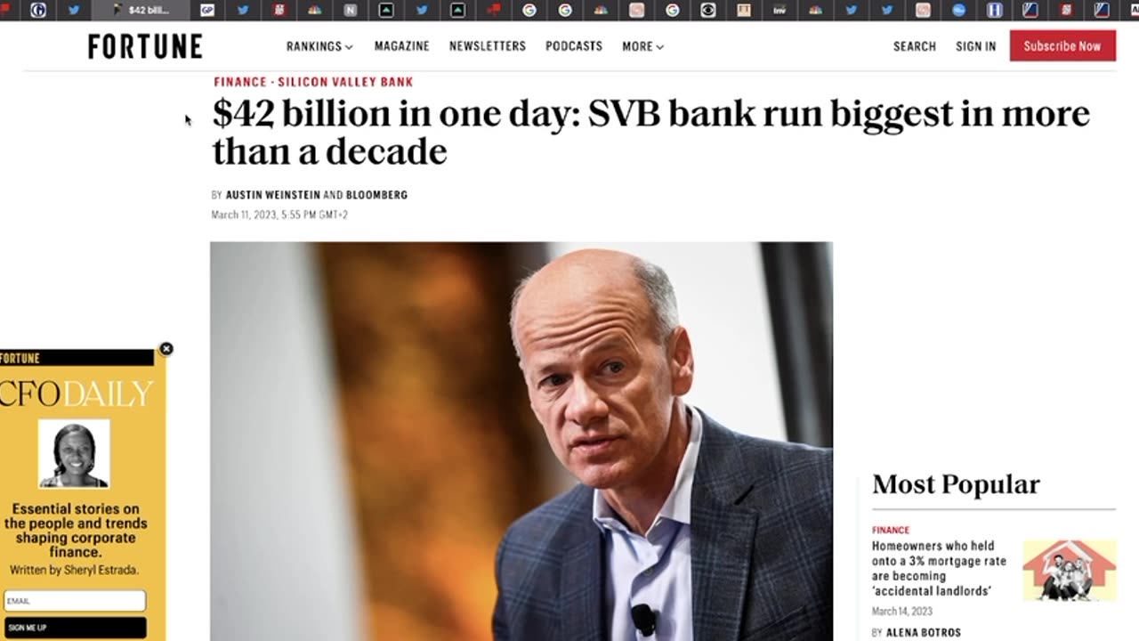 🎥 Absturz der Banken Beginnt jetzt der Jahrhundert-Crash