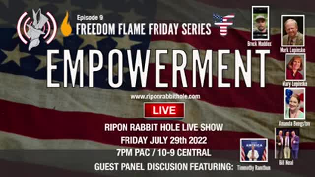 Freedom Flame Friday series with FFCW: EMPOWERMENT