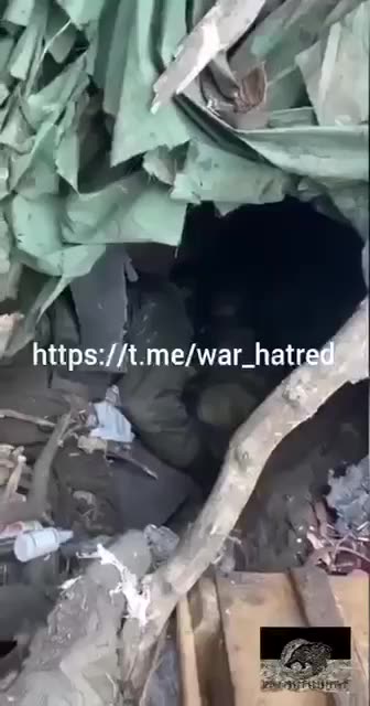 Inside a Bombed Out Russian Rathole