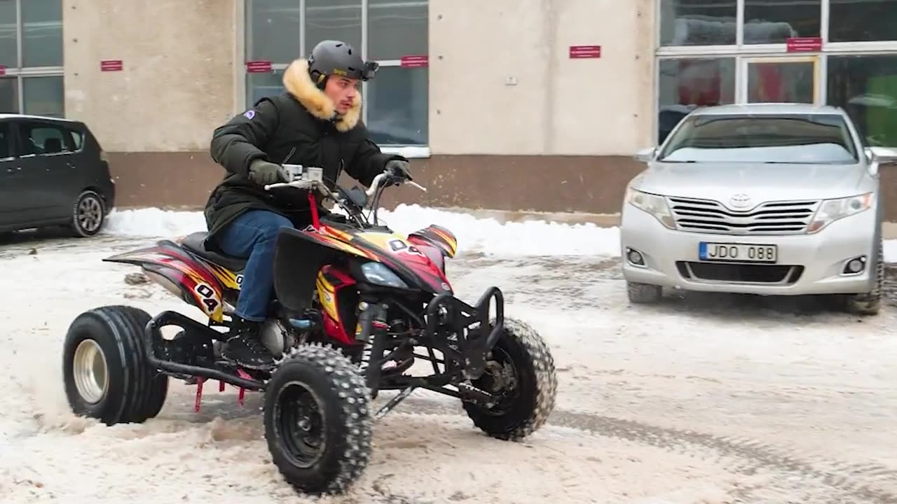 How To Make A Winter Tire & Folding Bike