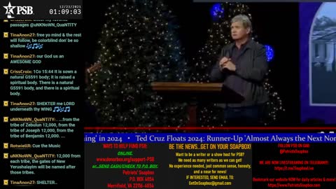 2021-12-22 23:00 EST - Crossing the Matrix: with Chris