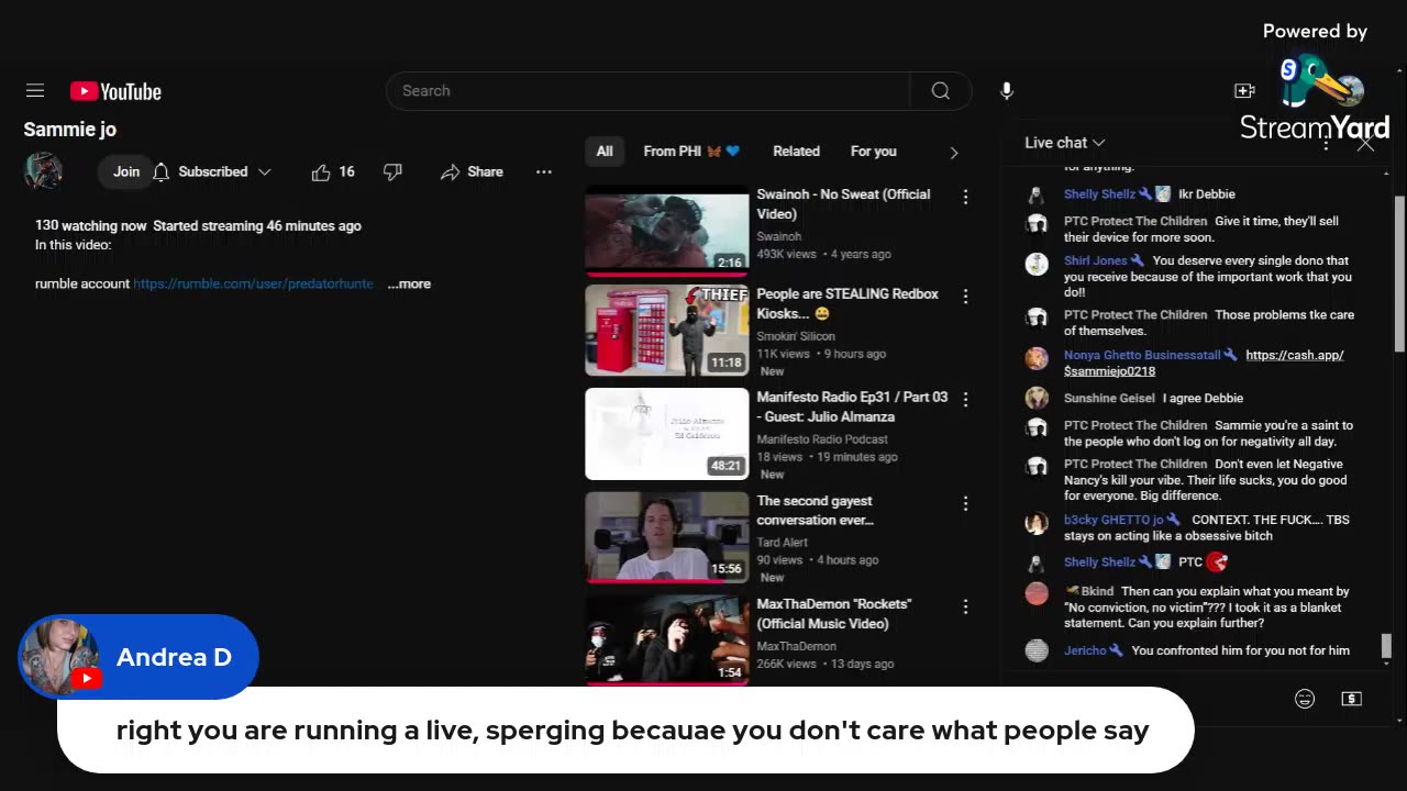 PHI is a vile woman