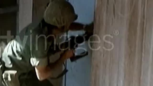 Archive Footage of Israeli Defense Force Clearing Houses