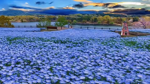 Beauty of flowers at earth