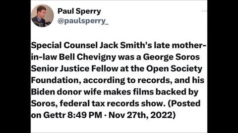 Paul Sperry - Soros