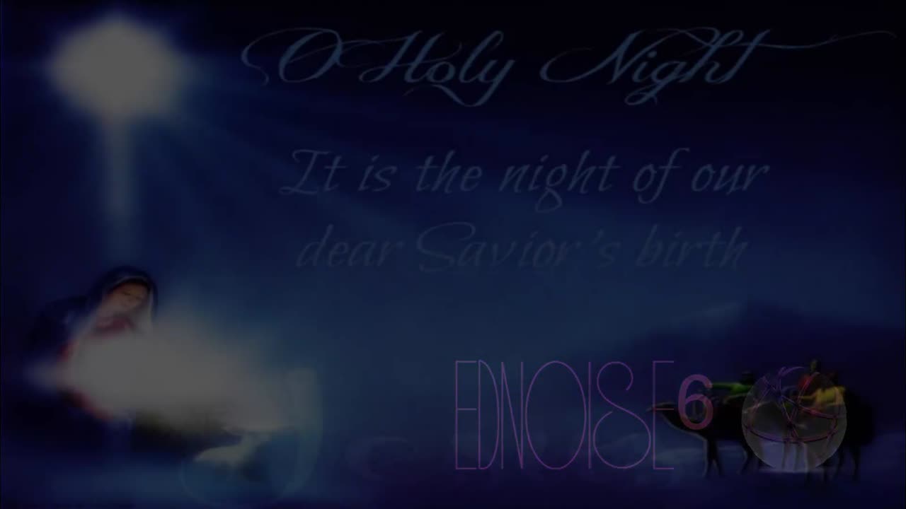 Pentatonix ~ O Holy Night { Lyrics } Remix 1 { Dance Version }