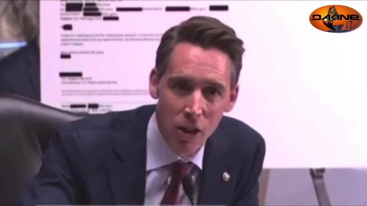 Josh Hawley on censorship (short version)