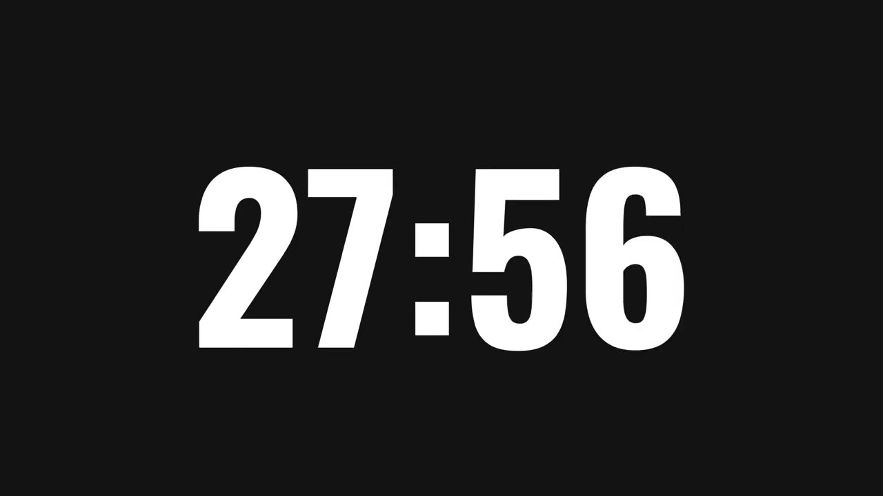 42 Minute Timer with Countdown