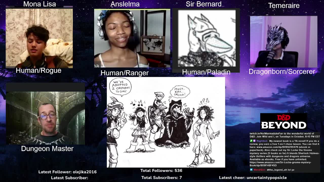 Session 3 - of Daria's First Adventure, One Shot