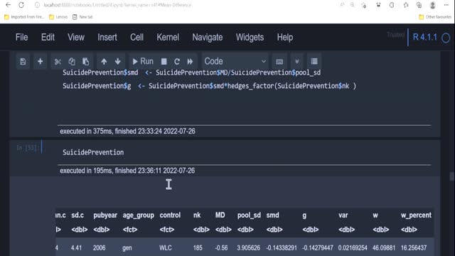 Part 8: Pooling SMD from scratch (Meta-analysis in R)