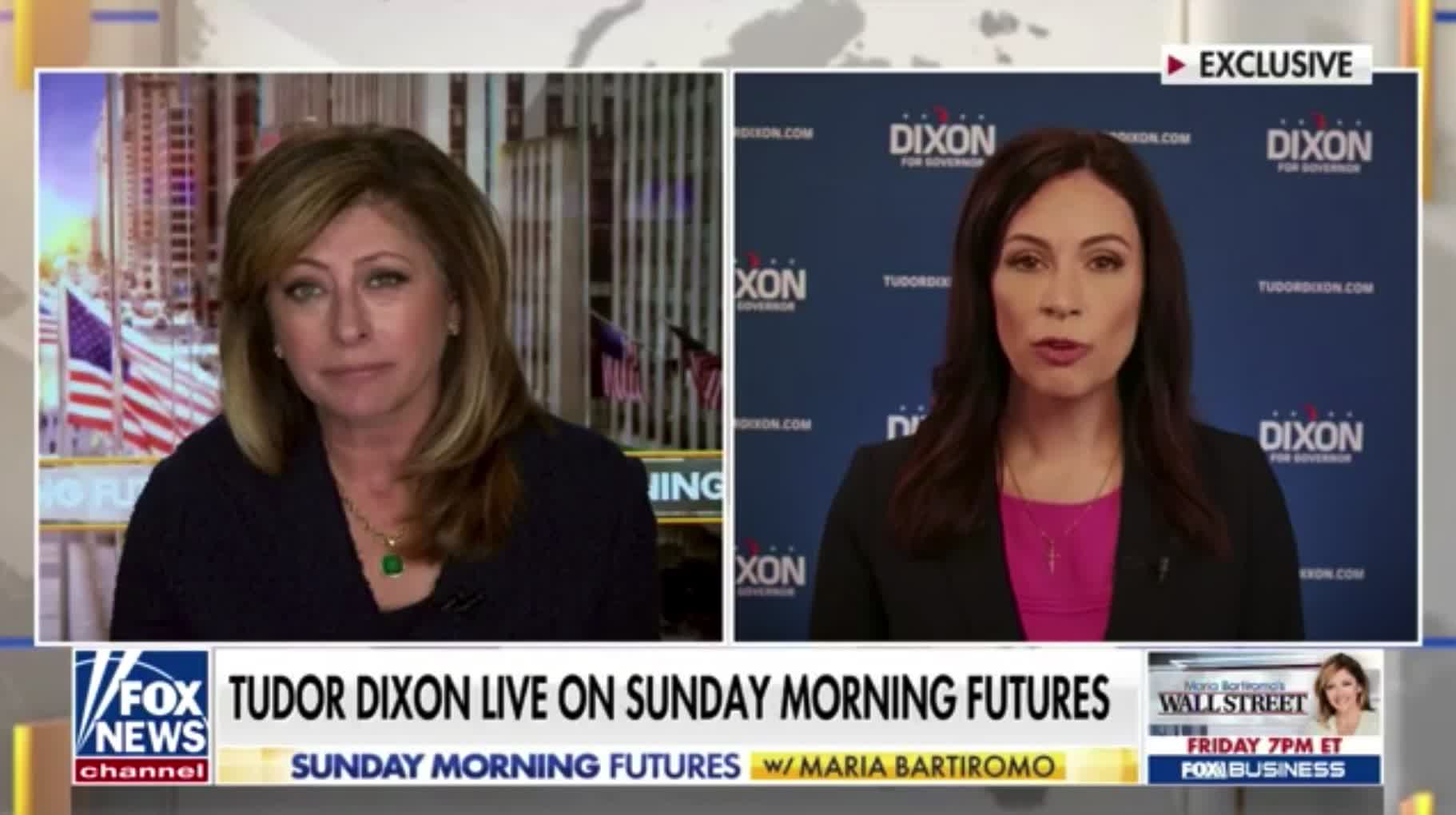 Tudor Dixon: "Justin Trudeau came out and said you can not shut down this pipeline in Michigan, and [Gov. Whitmer] is more radical than Justin Trudeau."