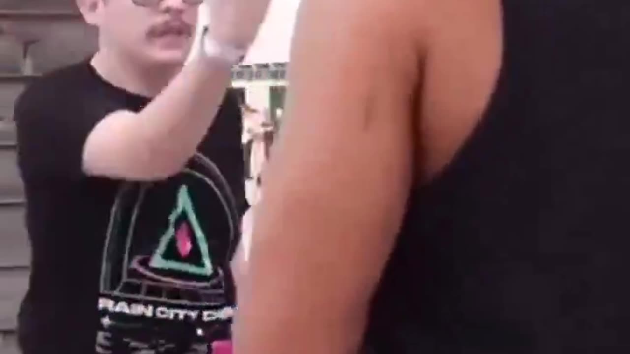 Deranged leftist attacks Trump supporter on camera... quickly FINDS OUT