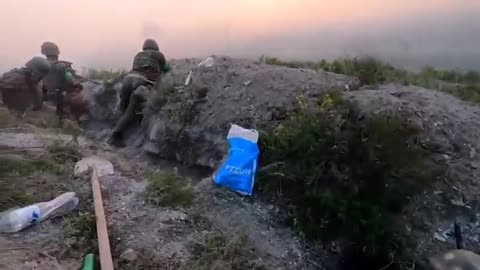 Footage from Atop an Observation Post Near Siverskyi Donits