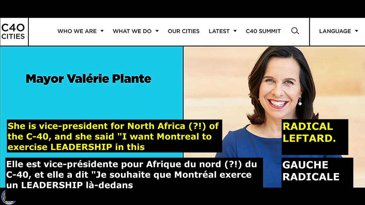 (FRAN_ENG) Radical left mayors _ Maires radicaux _ Exemple: Valérie PLANTE (Montréal)