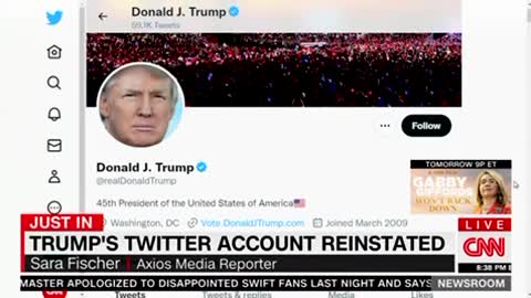 CNN HAS A MELT DOWN AFTER TWITTER REINSTATES TRUMP 🍿🎬