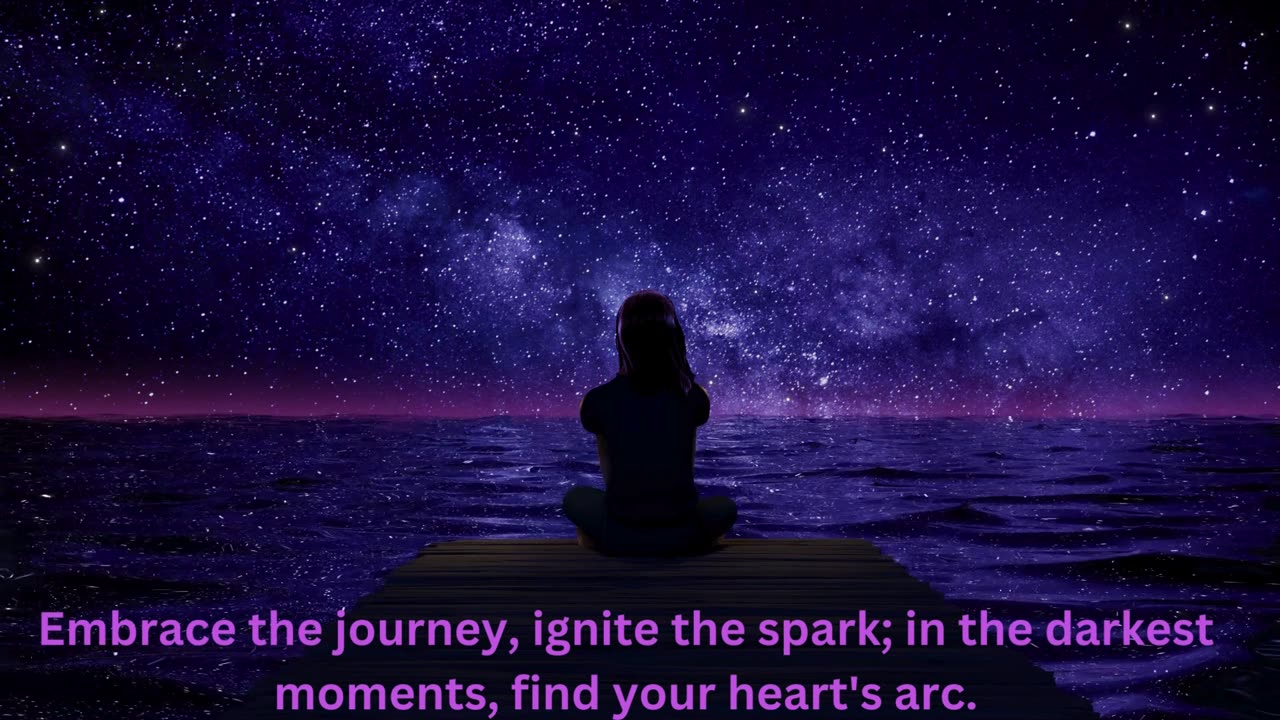 Journey's Embrace: Sparking Hope in Life's Darkest Moments!