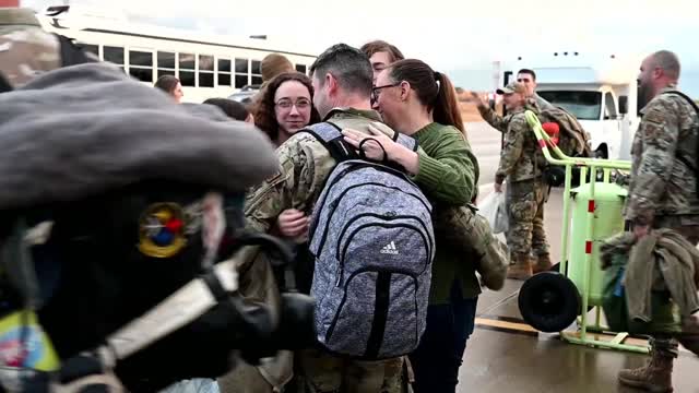 171st Welcomes Home Deployed Guardsmen