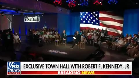 RFK JR with the sly Big Pharma Shill Sean Hannity on FOX News