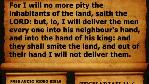 Bible Book 38. Zechariah Complete 1-14, King James Version (KJV) Read Along Bible