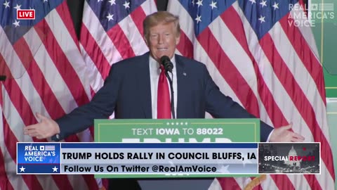 Trump touts his administration’s pro-agriculture record during campaign speech in Iowa