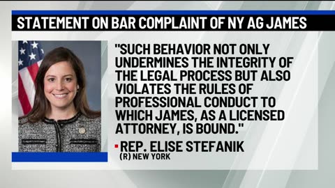 240214 Rep. Stefanik files bar complaint against AG James.mp4