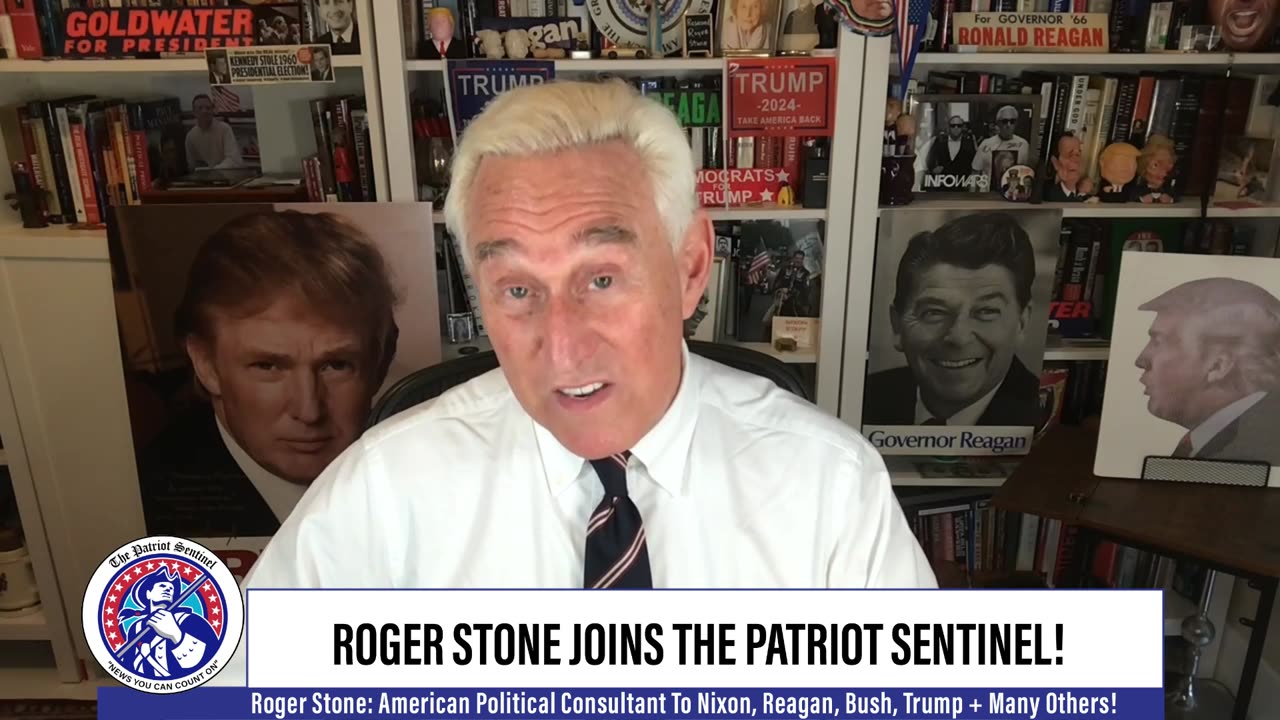 Roger Stone on Trump, The Biden Crime Family, The Border + MORE! | Patriot Sentinel Podcast