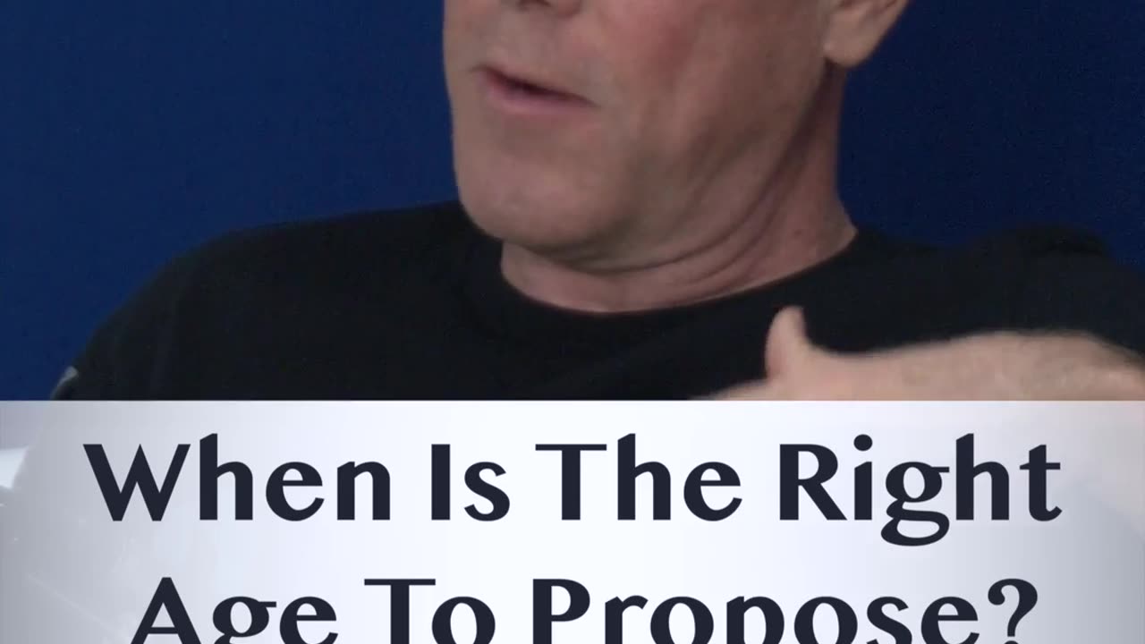 When Is The Right Age To Propose?