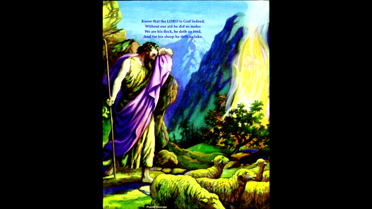 Psalm 100 "All people that on earth do dwell" The tune is Old 100. Scottish Psalter. A cappella.