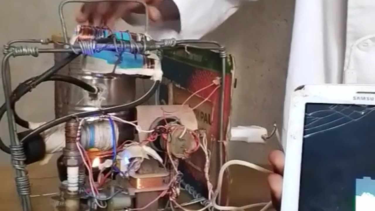 Zimbabwean Boy invented water powered Generator