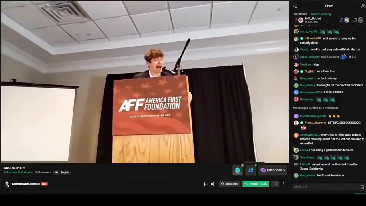 Nick Fuentes on Anti White Sentiment from the ADL