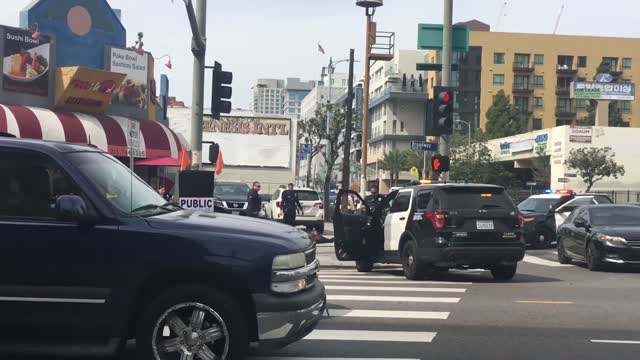 Man Shot by LAPD for Waving a Pipe